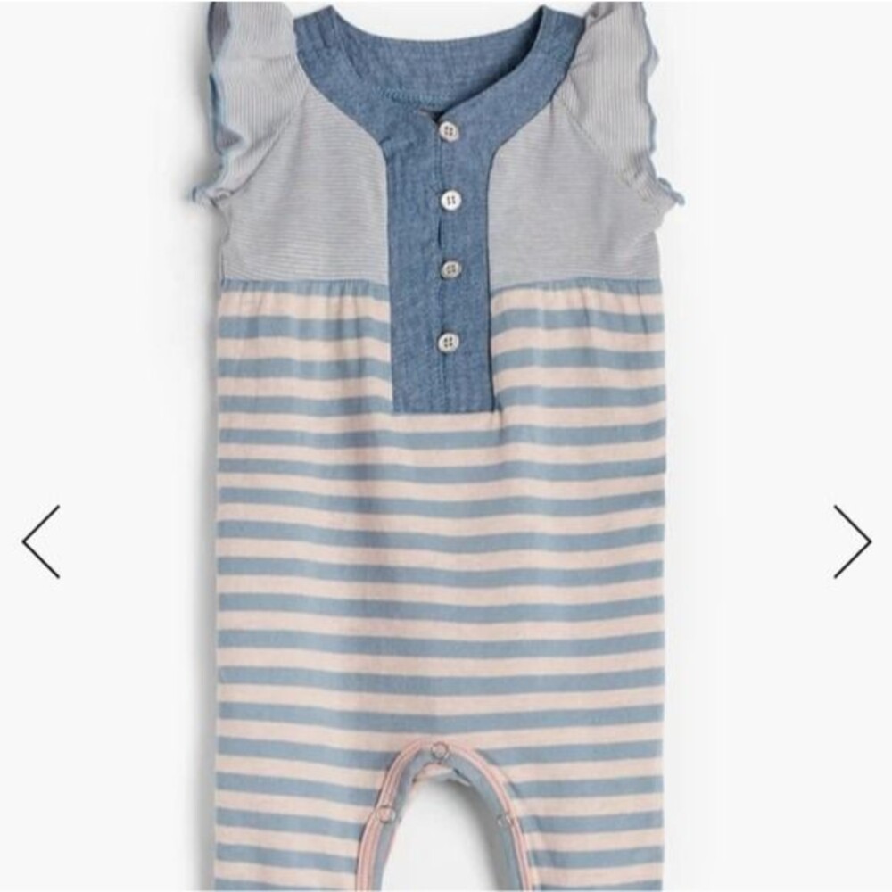 7 for All Mankind 0-3M Sleeveless One Piece